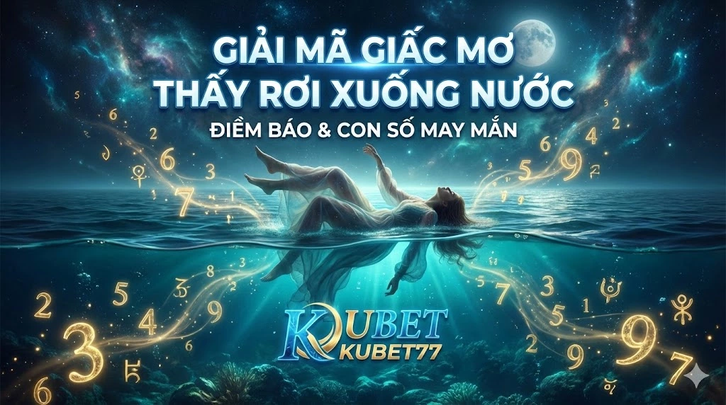 Giải Mã Giấc Mơ Thấy Rơi Xuống Nước: Điềm Báo & Con Số May Mắn Theo kubet kubet77